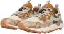 Flower mountain Women Yamano 3 Uni Suede Nylon Beige Brown - Thumbnail 2