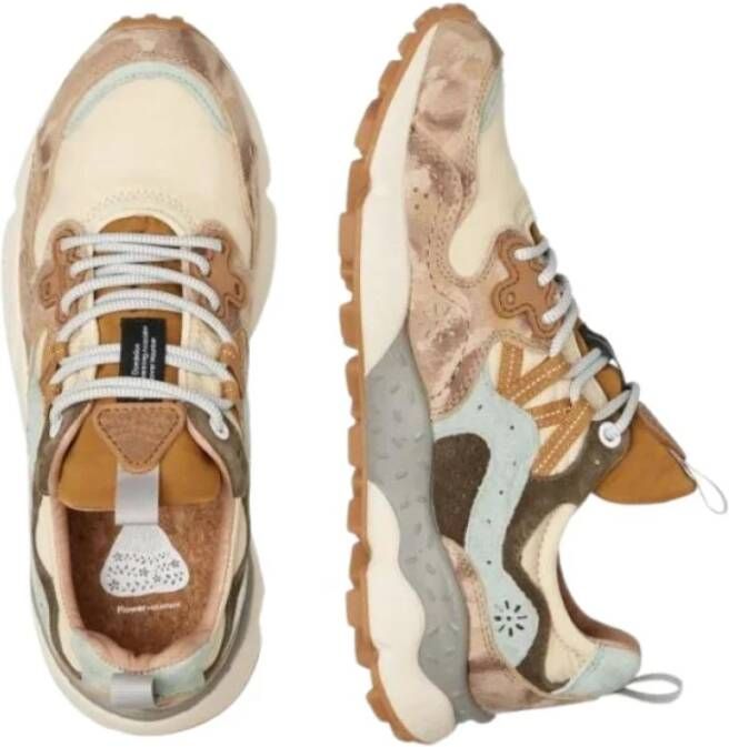 Flower Mountain Sneakers Beige Heren