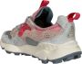 Flower Mountain Suede and technical fabric sneakers Yamano 3 Woman Gray Dames - Thumbnail 9