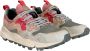 Flower Mountain Suede and technical fabric sneakers Yamano 3 Woman Gray Dames - Thumbnail 10