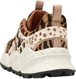 Flower Mountain Sneakers Bruin Dames