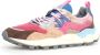 Flower Mountain Suede and technical fabric sneakers Yamano 3 Woman Multicolor Dames - Thumbnail 8