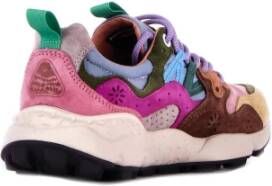 Flower Mountain Sneakers van suède met rubberen zool Multicolor Dames