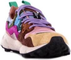 Flower Mountain Sneakers van suède met rubberen zool Multicolor Dames