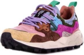 Flower Mountain Sneakers van suède met rubberen zool Multicolor Dames