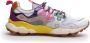 FLOWER MOUNTAIN Lage Sneakers Dames Yamano 3 Woman Maat: 37 Materiaal: Suède Kleur: Wit - Thumbnail 15