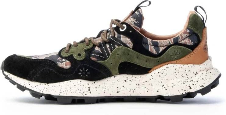 Flower Mountain Sneakers Zwart Heren