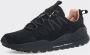 Flower Mountain Suede and technical fabric sneakers Washi UNI Black Heren - Thumbnail 2