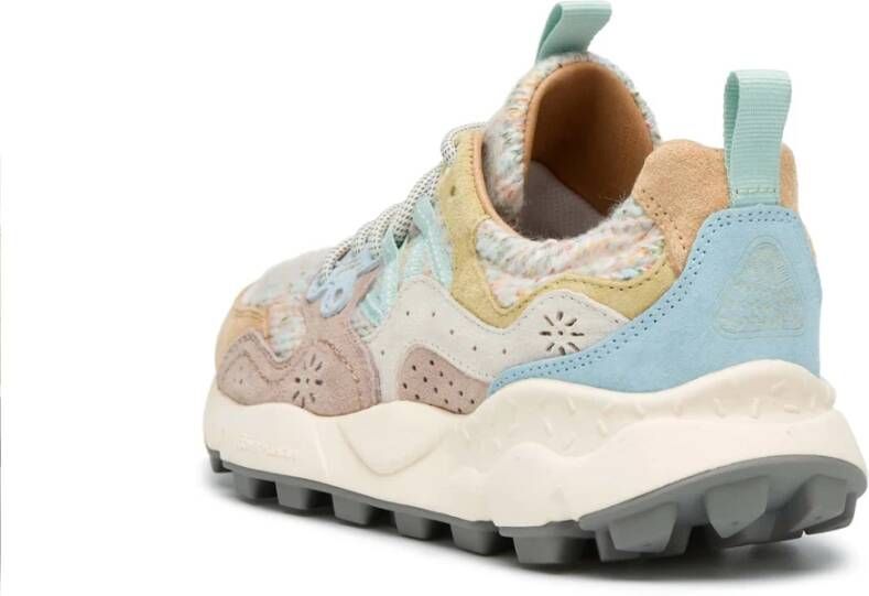 Flower Mountain Suede and fabric sneakers Yamano 3 Woman Multicolor Dames