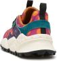 Flower Mountain Gedrukte Suède Sneakers met Kurken Binnenzool Multicolor Dames - Thumbnail 19