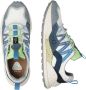 Flower Mountain Suede and technical fabric sneakers Washi MAN Blue Heren - Thumbnail 38