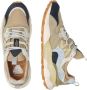 Flower Mountain Yamano 3 Sneaker Wit Militair Blauw Grijs Yamano 3 Sneaker Beige Suède Sneaker met Kurken Binnenzool Multicolor Gray Heren - Thumbnail 14