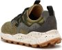 Flower Mountain Suede and technical fabric sneakers Ya o 3 UNI Green Unisex - Thumbnail 2