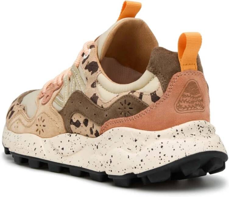 Flower Mountain Suede and technical fabric sneakers Yamano 3 UNI Multicolor Dames