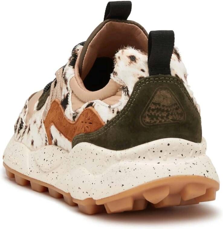 Flower Mountain Suede and technical fabric sneakers Yamano 3 UNI Multicolor Unisex