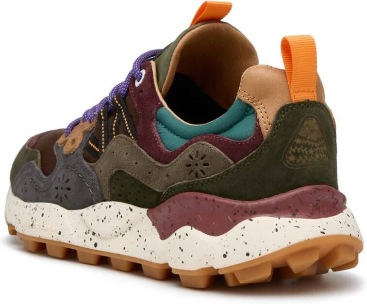 Flower Mountain Suede and technical fabric sneakers Yamano 3 UNI Multicolor Heren