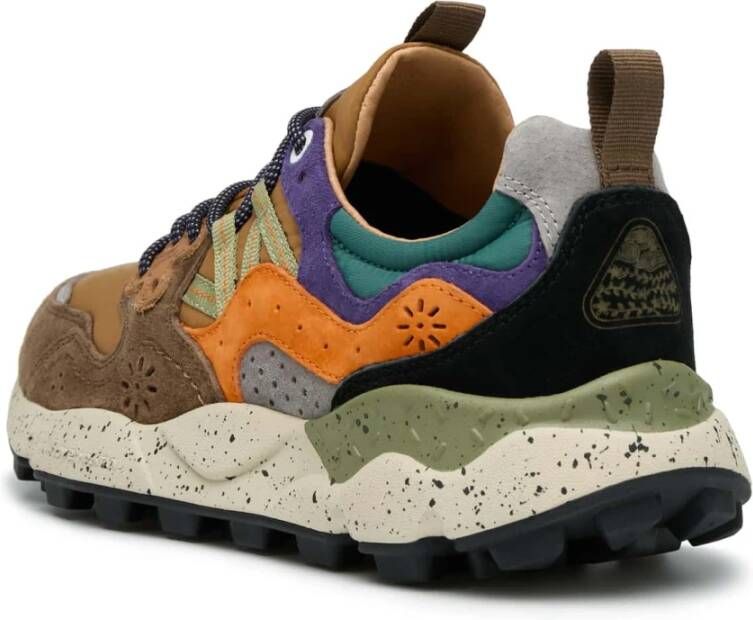 Flower Mountain Suede and technical fabric sneakers Yamano 3 UNI Multicolor Heren