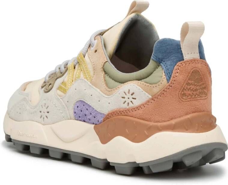 Flower Mountain Suede and technical fabric sneakers Yamano 3 UNI Multicolor Unisex