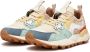 Flower Mountain Suede and technical fabric sneakers Yamano 3 Woman Multicolor Dames - Thumbnail 4