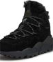 Flower Mountain Suede and wool high-top sneakers Morican UNI Black Unisex - Thumbnail 3