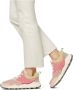 Flower Mountain Kleurrijke sneakers van bont en nubuck leer Pink Dames - Thumbnail 2