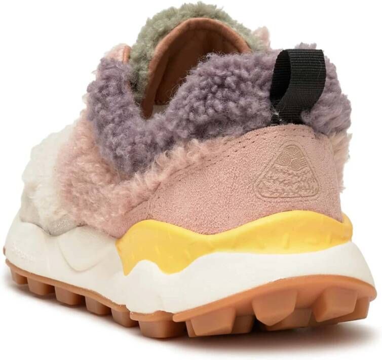 Flower Mountain Synthetic and suede sneakers Pampas Woman Teddy Multicolor Dames