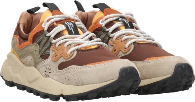 Flower Mountain Wandelstijl Sneakers Brown Unisex