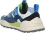 Flower Mountain Suede and technical fabric sneakers Washi MAN Blue Heren - Thumbnail 6