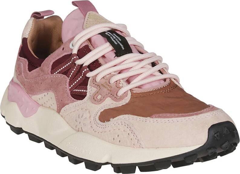 Flower Mountain Whitecipria Stijlvolle Sneakers Pink Dames