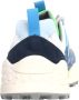 Flower Mountain Suede and technical fabric sneakers Washi MAN Blue Heren - Thumbnail 18