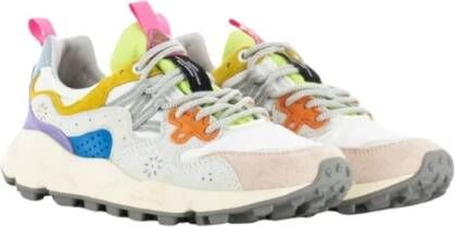 Flower Mountain Yamano 3 Woman Sneakers Wit Roze Multicolor Dames