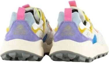 Flower Mountain Yamano 3 Woman Sneakers Wit Roze Multicolor Dames