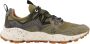 Flower Mountain Suede and technical fabric sneakers Ya o 3 UNI Green Unisex - Thumbnail 7