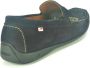 Fluchos Blauw Suède College Schoenen Blue Heren - Thumbnail 2