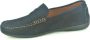 Fluchos Blauw Suède College Schoenen Blue Heren - Thumbnail 3