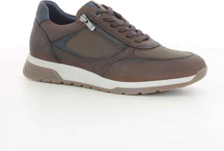 Fluchos Bruine Herenschoenen Kansas Model Brown Heren