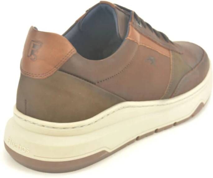 Fluchos Bruin+Taupe Vetl. Sport. N. DZ Bruin Heren