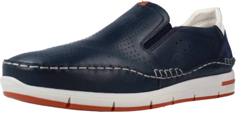 Fluchos Casual Mocassin Loafers Blue Heren