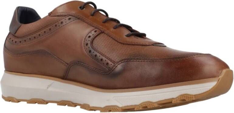 Fluchos Casual Sneakers voor Dagelijks Comfort Brown Heren