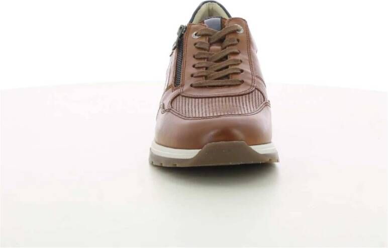 Fluchos Cognac Leren Herenschoenen Louis Brown Heren