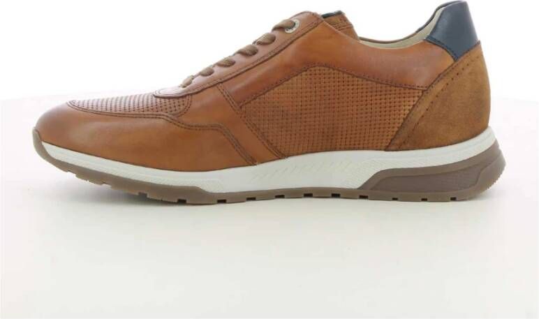 Fluchos Cognac Leren Herenschoenen Louis Brown Heren