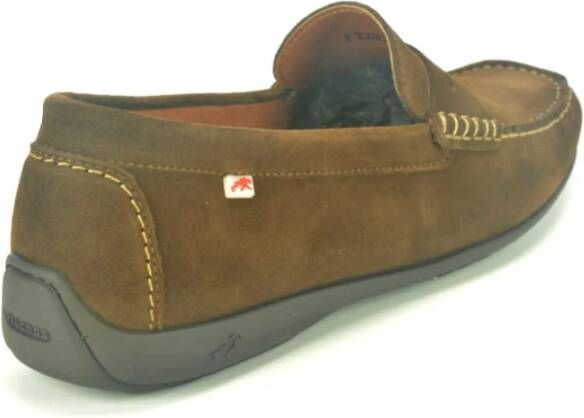 Fluchos Daim College Casual Schoenen Brown Heren