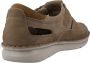 Fluchos Studded Flat Sandals Brown Heren - Thumbnail 3