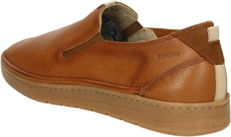 Fluchos Klassieke Mocassins Brown Heren