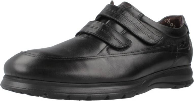 Fluchos Klassieke Veterschoenen voor Zakelijk Gebruik Black Heren