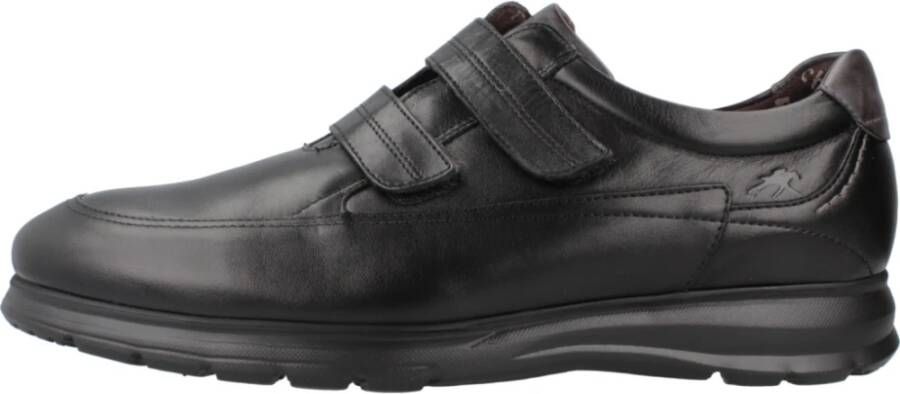 Fluchos Klassieke Veterschoenen voor Zakelijk Gebruik Black Heren