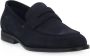 Fluchos Klassieke Leren Loafer Schoen Blue Heren - Thumbnail 9