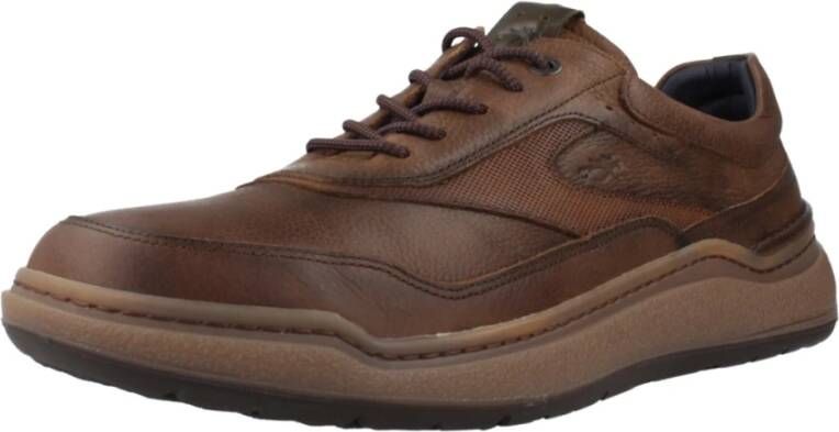 Fluchos Sportieve Vetersneakers Brown Heren