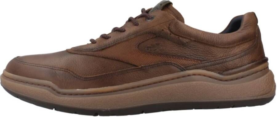 Fluchos Sportieve Vetersneakers Brown Heren