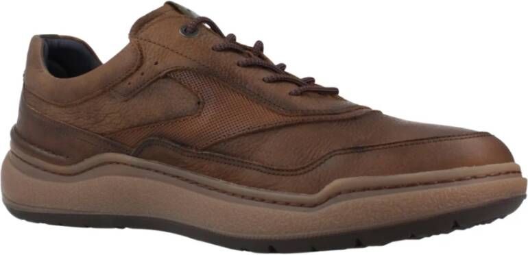 Fluchos Sportieve Vetersneakers Brown Heren